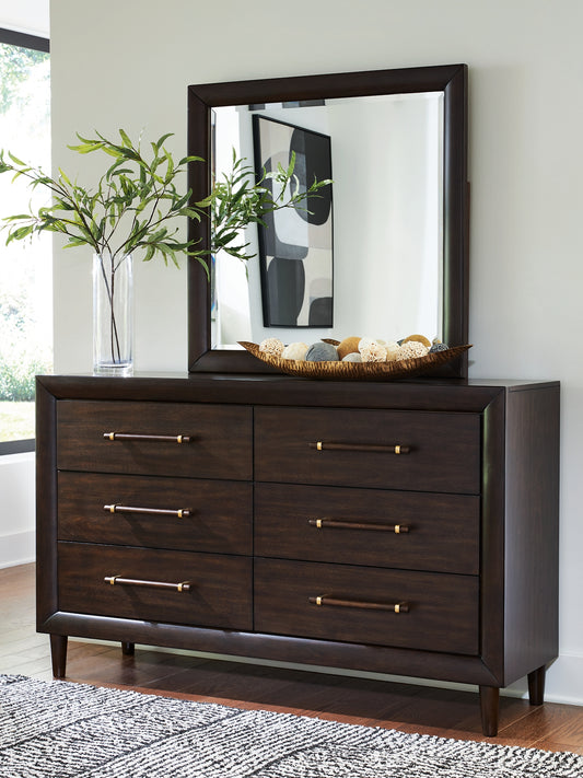 Dantenton Dresser and Mirror