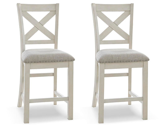 Ashley Express - Robbinsdale Upholstered Barstool (2/CN)