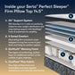 Serta Perfect Sleeper Cascade Range Firm Pillow Top