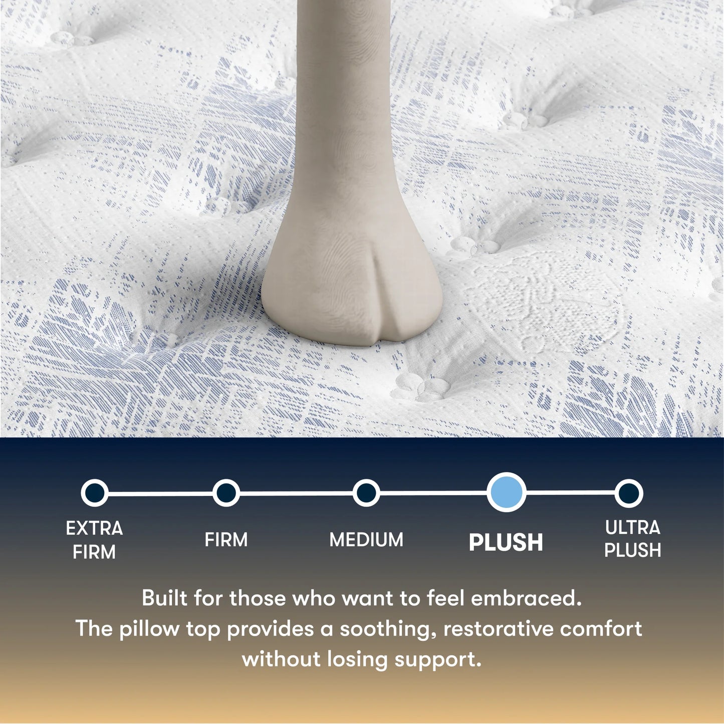 Serta Perfect Sleeper Cascade Range Plush Pillow Top