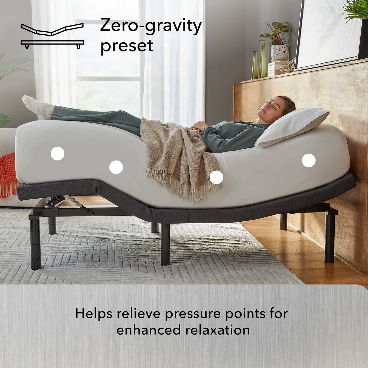 Serta Baselogic Adjustable Power Base Platinum
