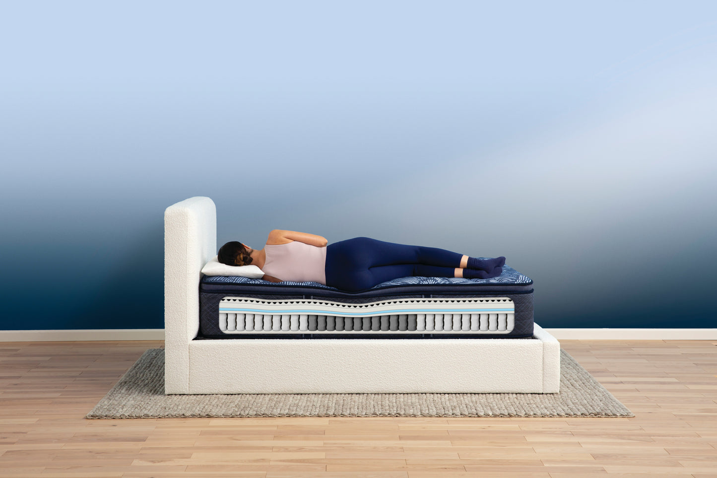 Serta Perfect Sleeper Cobalt Calm Medium Pillow Top Mattress