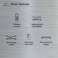 Serta Baselogic Adjustable Power Base Silver