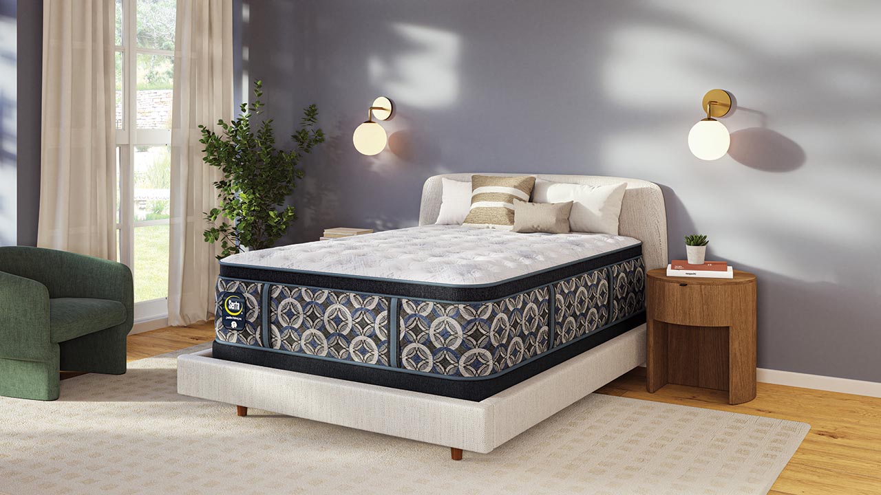 Serta Perfect Sleeper Cascade Range Plush Pillow Top