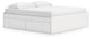 Ashley Express - Onita King Platform Bed with 1 Side Storage