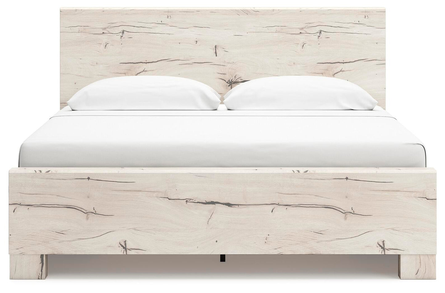 Lawroy King Panel Bed with Storage, Dresser, Mirror and Nightstand