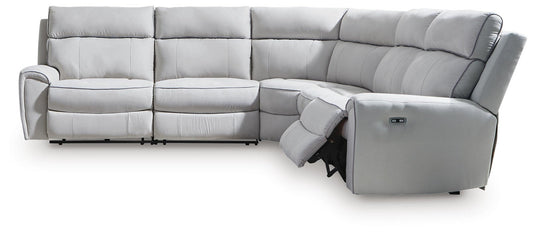 Social Pointe 5-Piece Power Reclining Sectional