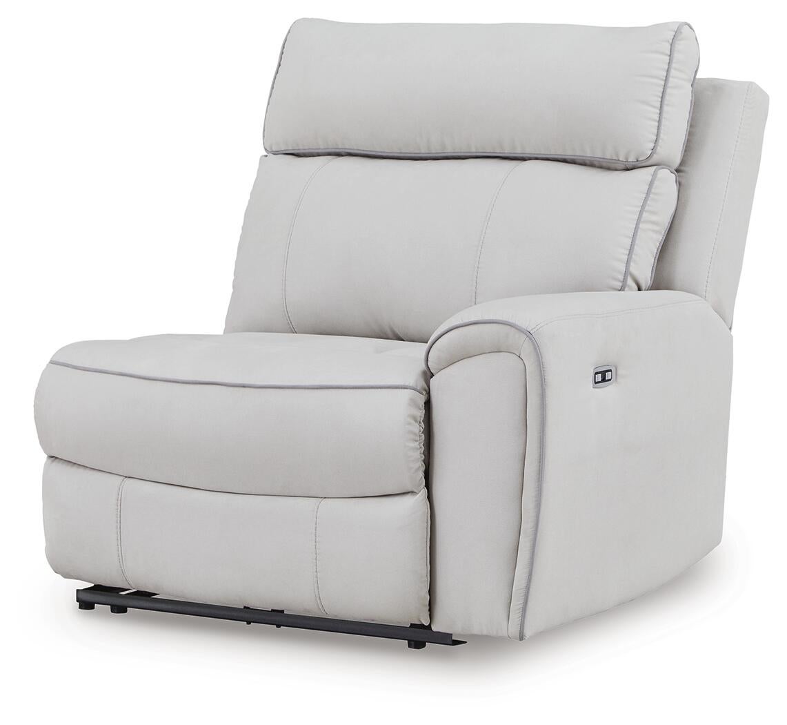 Social Pointe 7-Piece Reclining Sectional with Storage Consoles