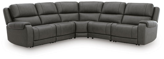 5Z - Pittson 5-Piece Power Reclining Sectional