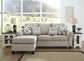 Ashley Abney Driftwood Chaise Sofa