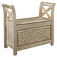 Ashley Express - Fossil Ridge Accent Bench