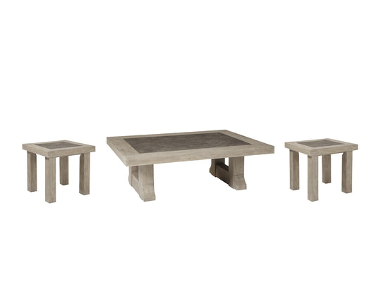 Ashley Express - Hennington Coffee Table with 2 End Tables